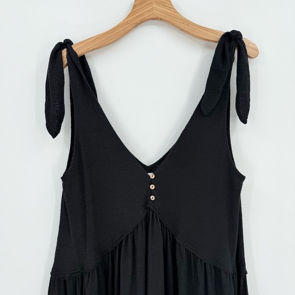 Free People Beach Bay Breeze Maxi Dress in Black Size S - Picture 5 of 16
